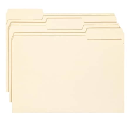 Smead Folder, File, Lgl, 1/3 Ast, Mla Pk SMD15330